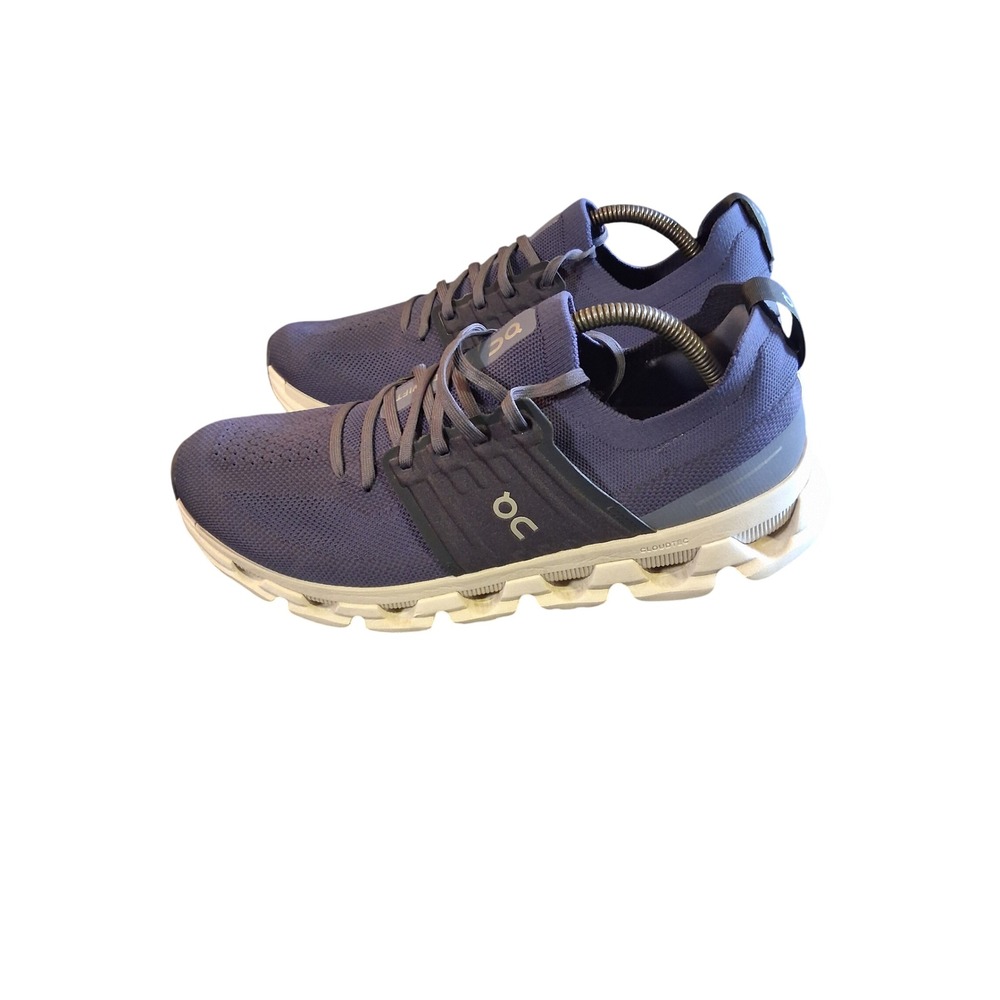 On Cloudswift Mens Running Shoes Navy Blue Gray Helion CloudTec 3MD10560045 11.5